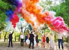 Цветной дым для свадьбы в Таганроге